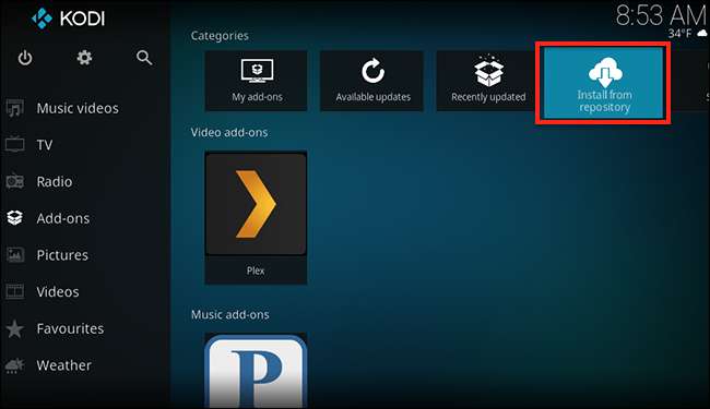 Kodi offline installar
